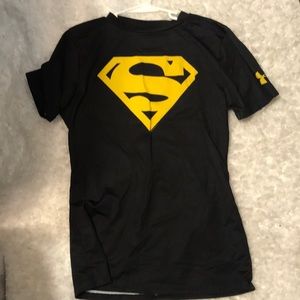 Under armor Superman logo Shirt
